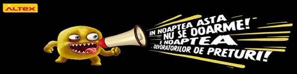 ALTEX, cel mai mare retailer electro – IT din România, organizează azi, 31 Martie 2015, Noaptea Devoratorilor de Prețuri
